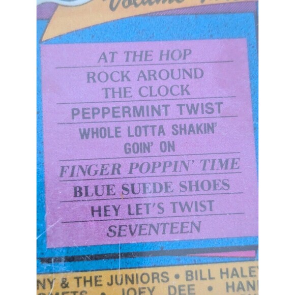 Rock and Roll Cassette Tapes Volume 3 Around the Clock, At the Hop, Seventeen - Picture 2 of 6